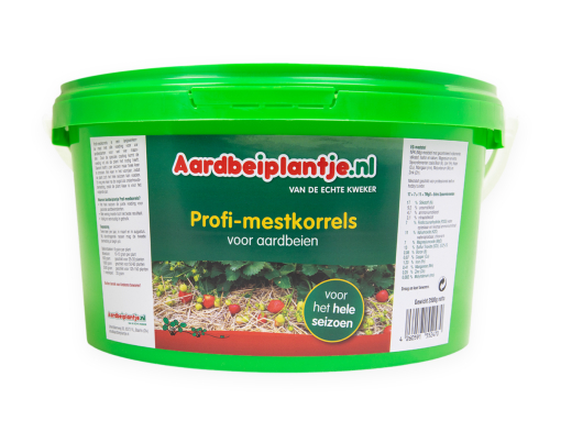 Professionele Aardbeien meststof, 2,5 kg